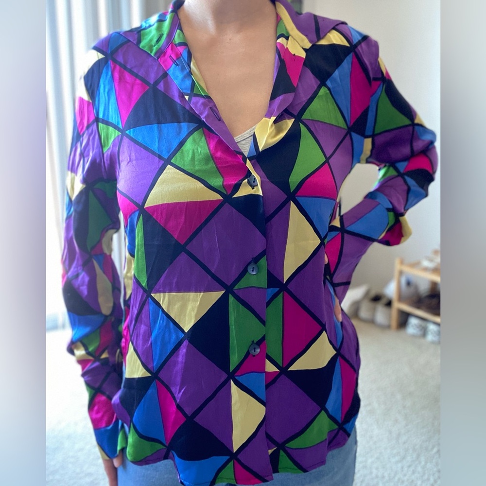 Vintage Crisca Button Up Blouse